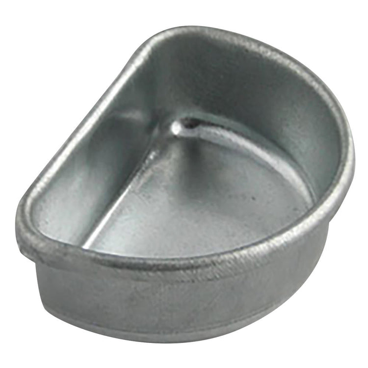 Galvanized Metal Cage Cups with Hooks - 1/2 pint | Chicken Antibiotics
