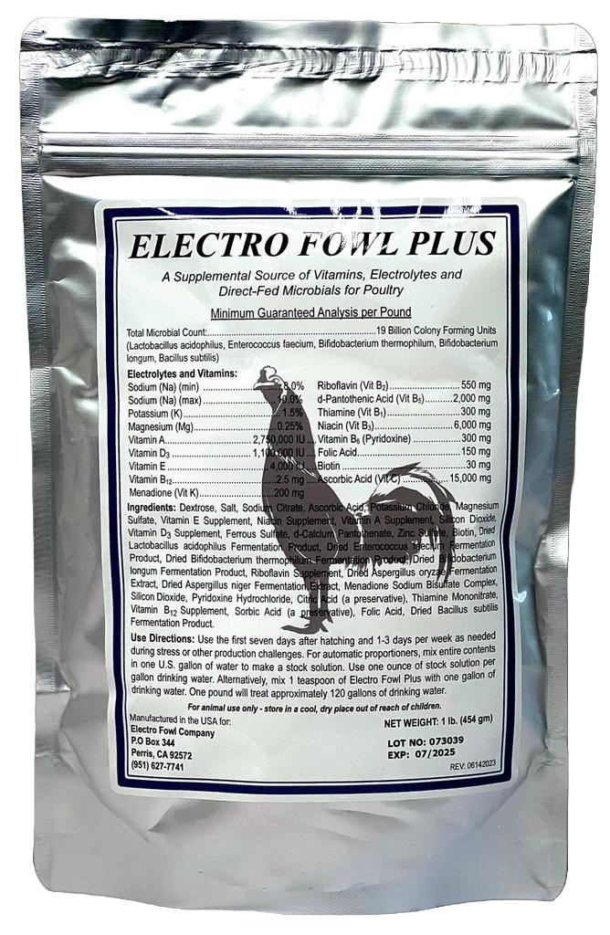 Electro Fowl Plus | Chicken Antibiotics