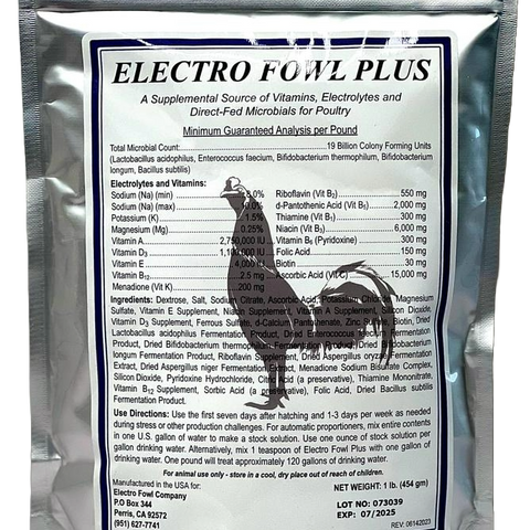 Electro Fowl Plus | Chicken Antibiotics