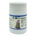 4 in 1 Tablets for Pigeons - For Cocci, E. Coli, Salmonella & Canker | Chicken Antibiotics