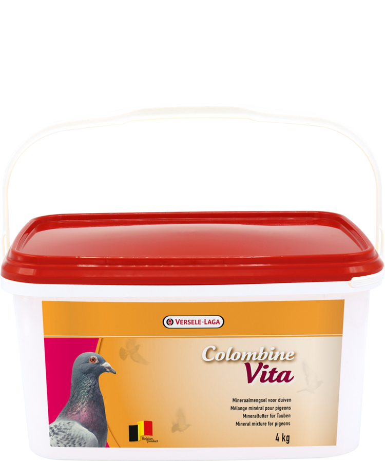 Colombine Vita (Versele-Laga) Pigeon Breeding Supplement with Essential Vitamins - 4 kg | Chicken Antibiotics