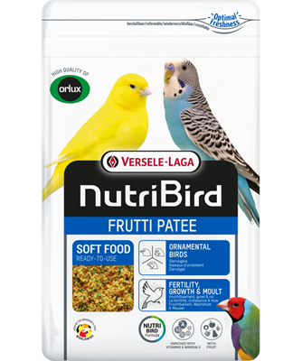 Frutti Patee (Versele-Laga) Nutritious Omega-3 Food for Budgies | Chicken Antibiotics