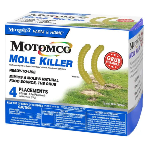 Mole Killer Grub | Chicken Antibiotics
