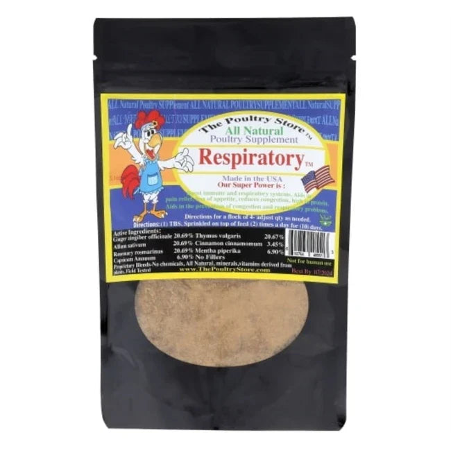 The Poultry Store Natural Respiratory Chicken Supplement - 5oz | Chicken Antibiotics
