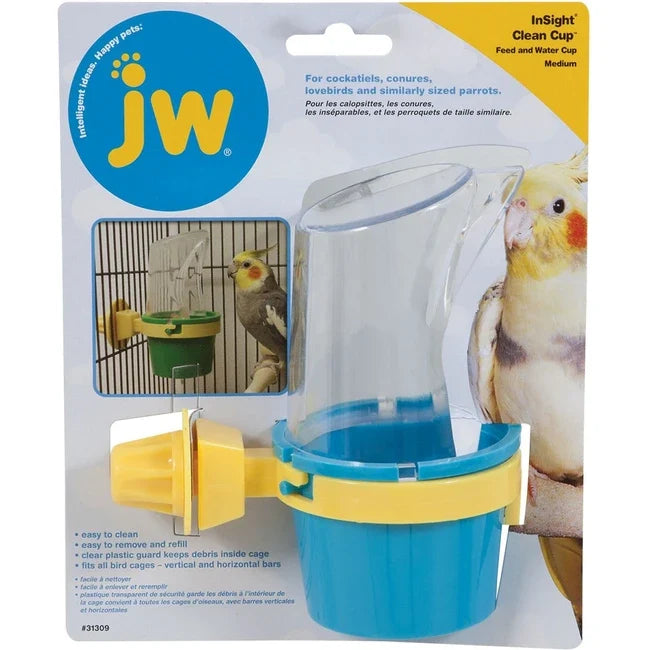 Jw Bird Cup Feeder Med | Chicken Antibiotics