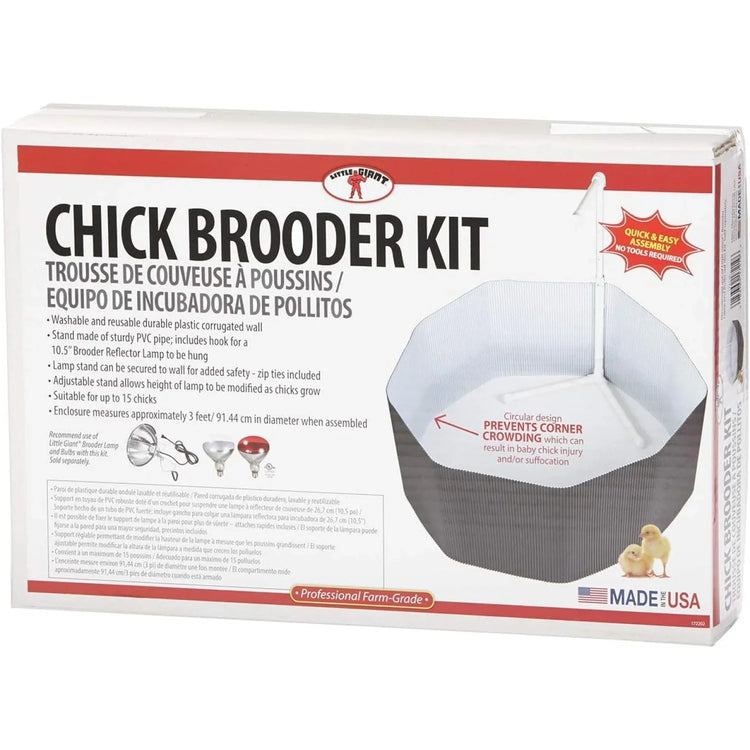 Chick Brooder Kit Complete Kit for Raising and Brooding Chicks | Chicken Antibiotics
