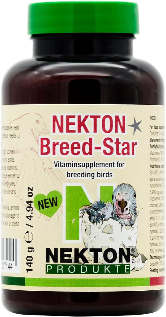 Nekton Breed-Star: Fortified Breeding Supplement for Birds - 70g | Chicken Antibiotics