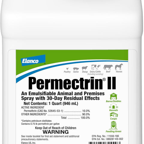 PERMECTRIN II (Boehringer Ingelheim) - 8 oz bottle | Chicken Antibiotics