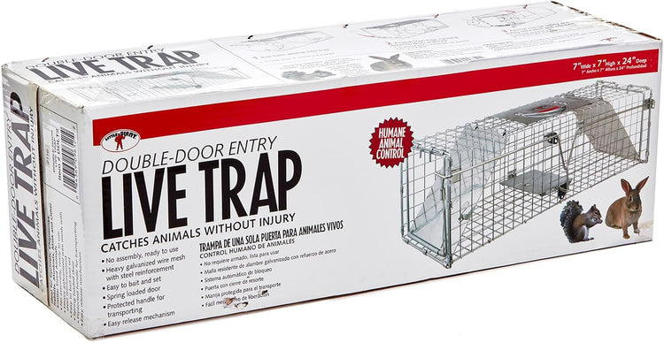 Little Giant® Double Door Live Trap | Animal Traps | Double Door Entry | Chicken Antibiotics