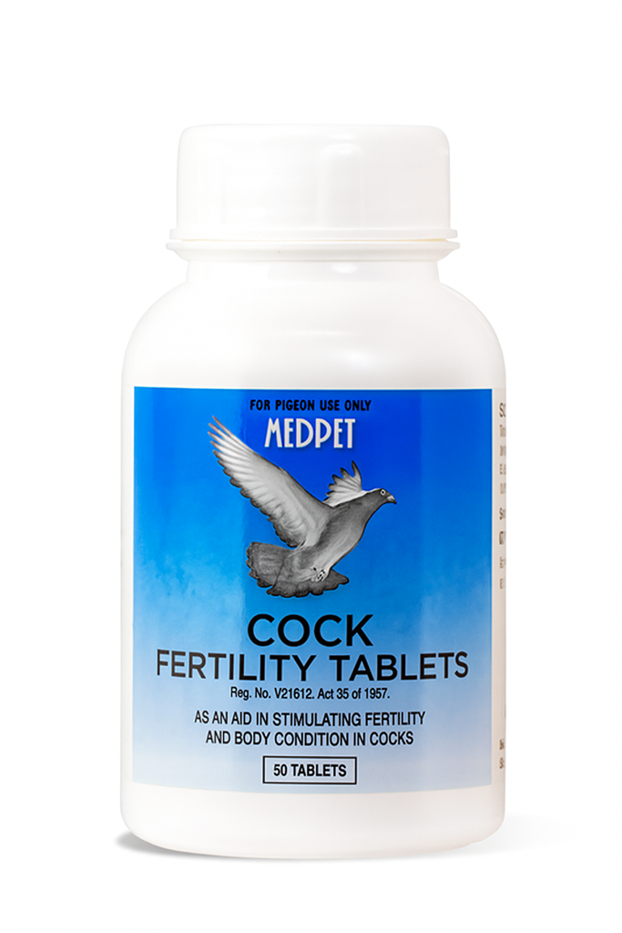 Cock Fertility Tablets (Medpet) Enhance Pigeon Breeding Success | Chicken Antibiotics