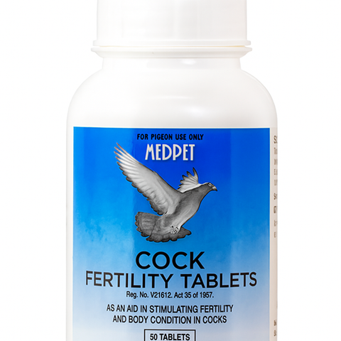 Cock Fertility Tablets (Medpet) Enhance Pigeon Breeding Success | Chicken Antibiotics
