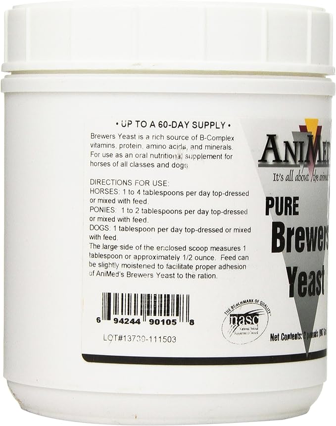 AniMed Brewers Yeast Pure (2 lb) | Chicken Antibiotics