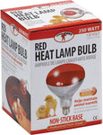 250 Watt Heat Lamp Bulb – Poultry Brooder & Livestock Heat Light (120V) | Chicken Antibiotics