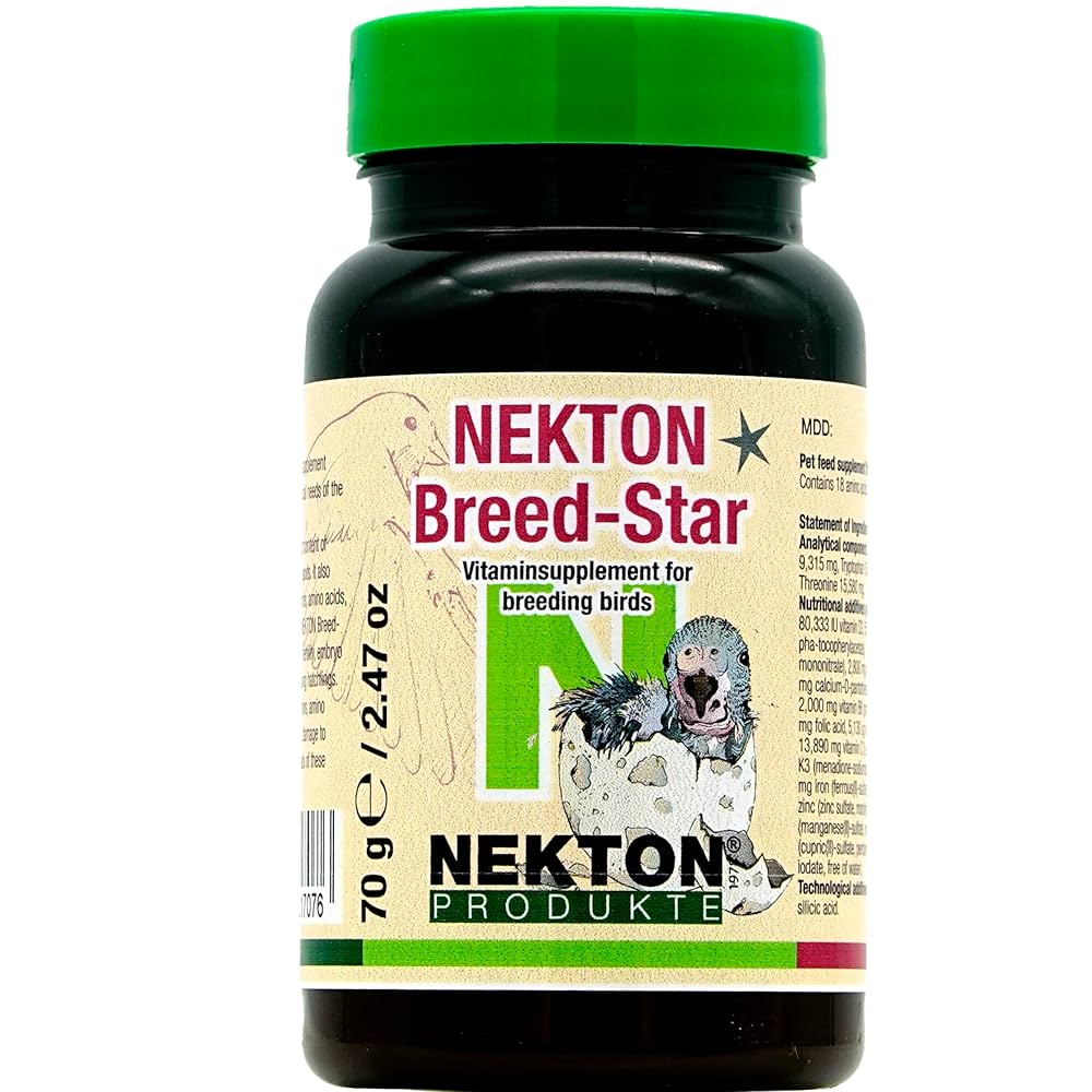 Nekton Breed-Star: Fortified Breeding Supplement for Birds | Chicken Antibiotics