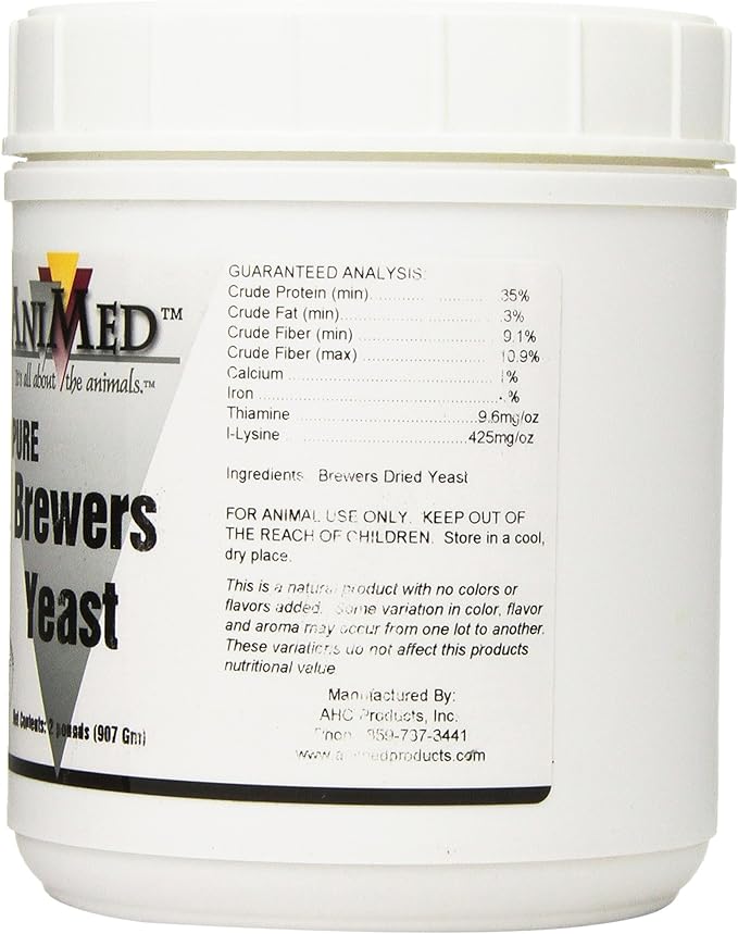 AniMed Brewers Yeast Pure (2 lb) | Chicken Antibiotics