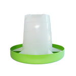 Little Giant® Duck Feeder - Durable Plastic Adjustable Poultry Feeder for Ducks and Waterfowl - Deep Base with 11 Pound Feed 