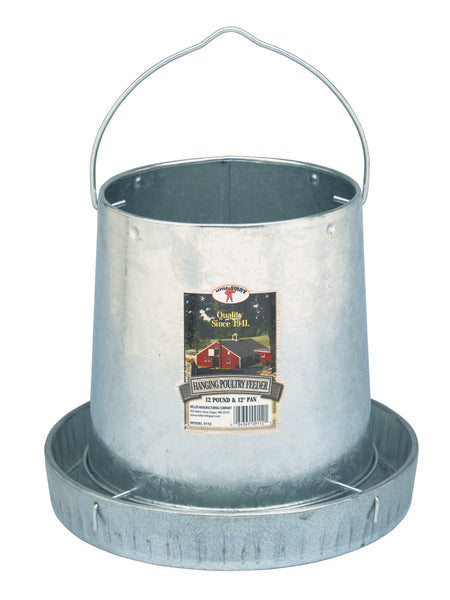 Hanging Metal Poultry Feeder | Chicken Antibiotics