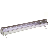 GALVANIZED RANGE FEEDER (Miller Mfg.) - 36" long | Chicken Antibiotics