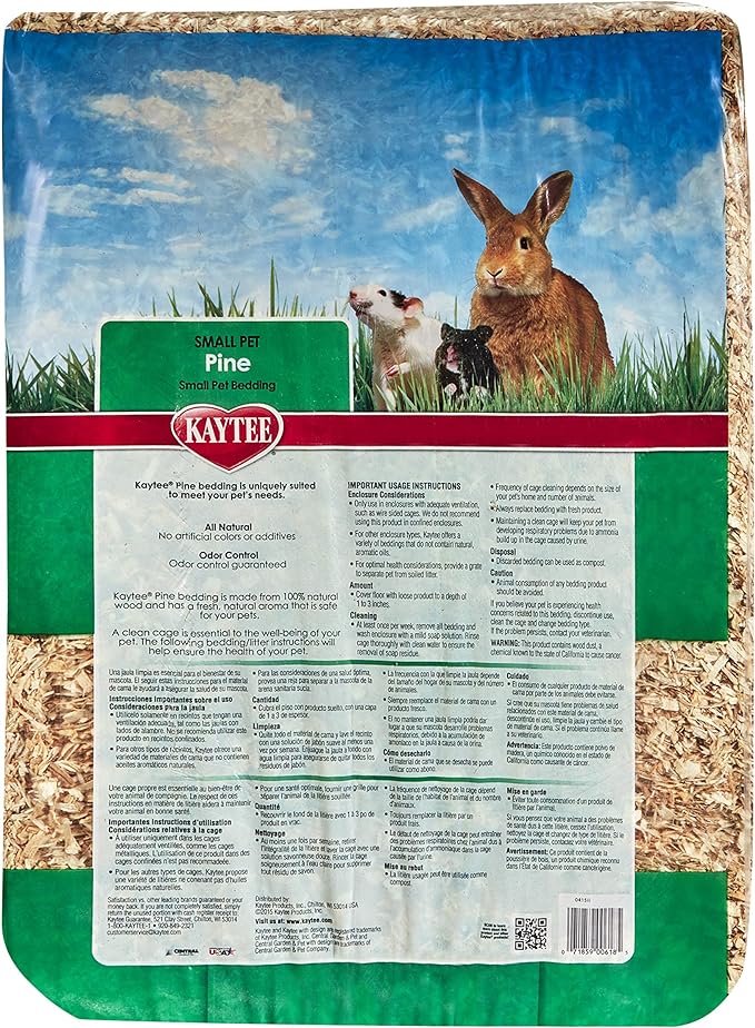 NATURAL PINE BEDDING AND LITTER (Kaytee) | Chicken Antibiotics