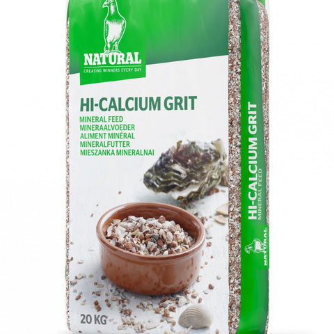 Hi-Calcium Natural Grit - Red Stone for Pigeons/Mineral Grit for Pigeons - 3kg | Chicken Antibiotics