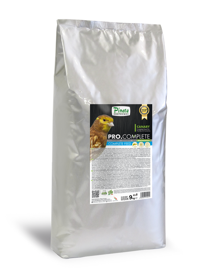 PRO COMPLETE Canary Bird Food - 4 kg | Chicken Antibiotics