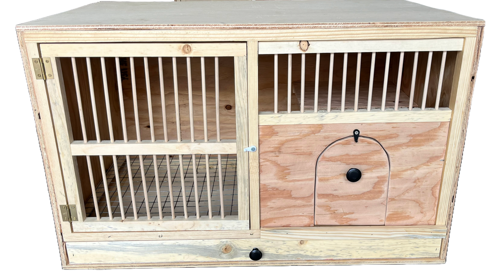 Wood Breeding Box | Chicken Antibiotics