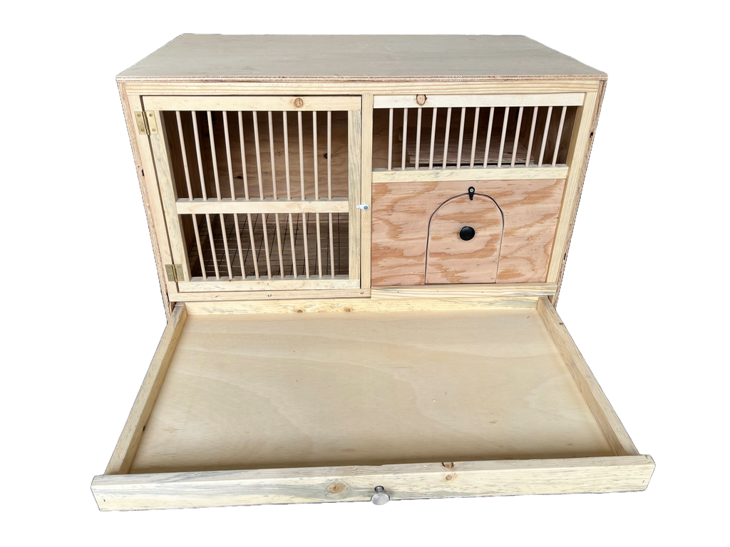 Wood Breeding Box | Chicken Antibiotics