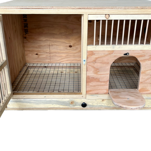 Wood Breeding Box | Chicken Antibiotics