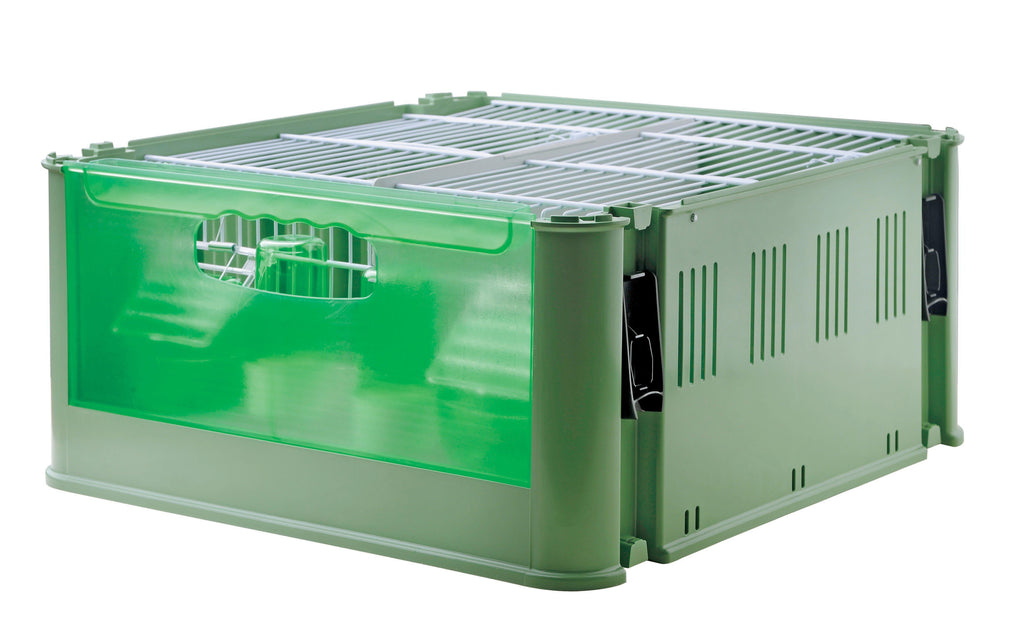 Tino Transport Cage (2GR) - Regulation-Compliant Transport Carrier - Economy Transport Cage | Chicken Antibiotics