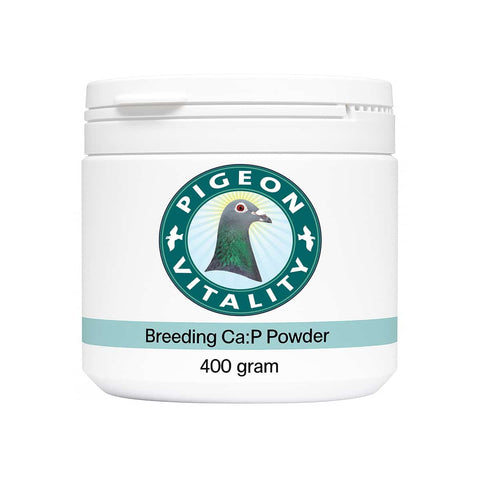Pigeon Vitality Breeding Ca:P Powder – Calcium & Phosphorus Supplement for Breeding Pigeons with Vitamin D3 | Chicken Antibio