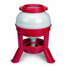 Feeder 20L w/ Legs (Copele) - Red Chicken Feeder with Legs | Chicken Antibiotics
