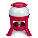 Feeder 20L w/ Legs (Copele) - Red Chicken Feeder with Legs | Chicken Antibiotics