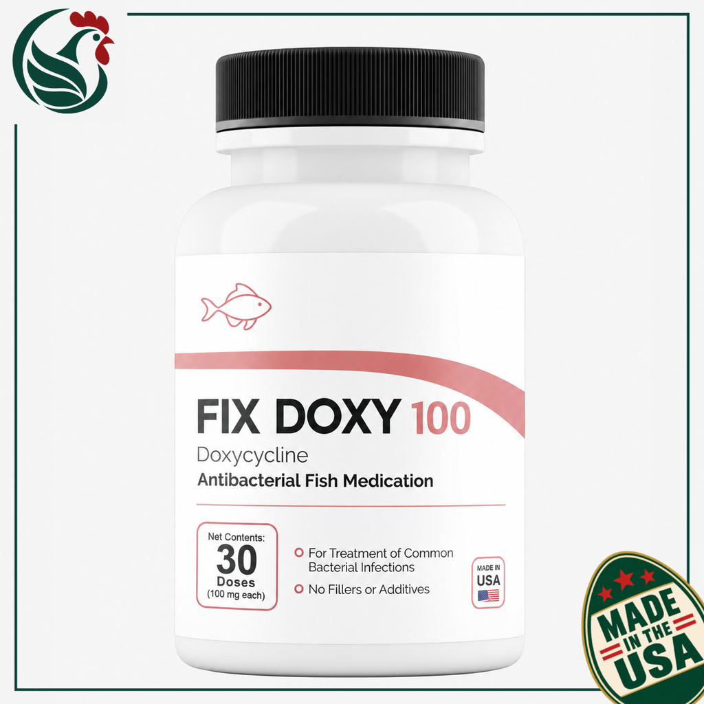 Fish Doxy Doxycycline 100mg 30 Capsules