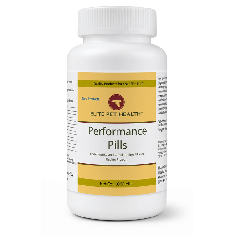 Elite Pet Health Performance Pills for Racing Pigeons – Boost Strength, Stamina & Speed Naturally | Chicken Antibiotics