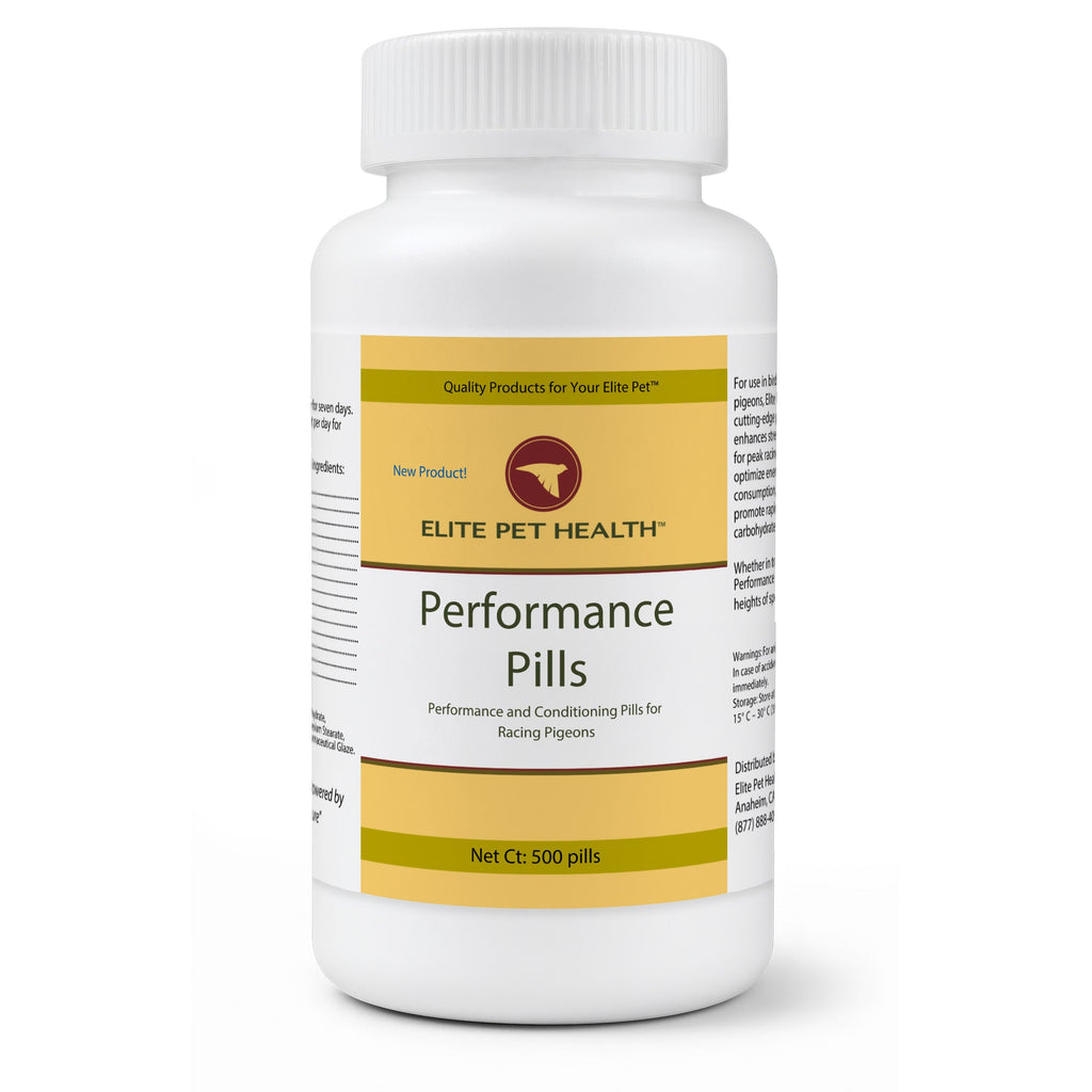 Elite Pet Health Performance Pills for Racing Pigeons – Boost Strength, Stamina & Speed Naturally | Chicken Antibiotics