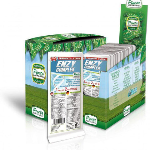 Enzycomplex (Pineta Zootecnici) Bird Probiotic with Fructooligosaccharides Prebiotic | Chicken Antibiotics