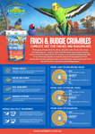 Finch and Budgie Crumbles | Vetafarm at ChickenAntibiotics.com