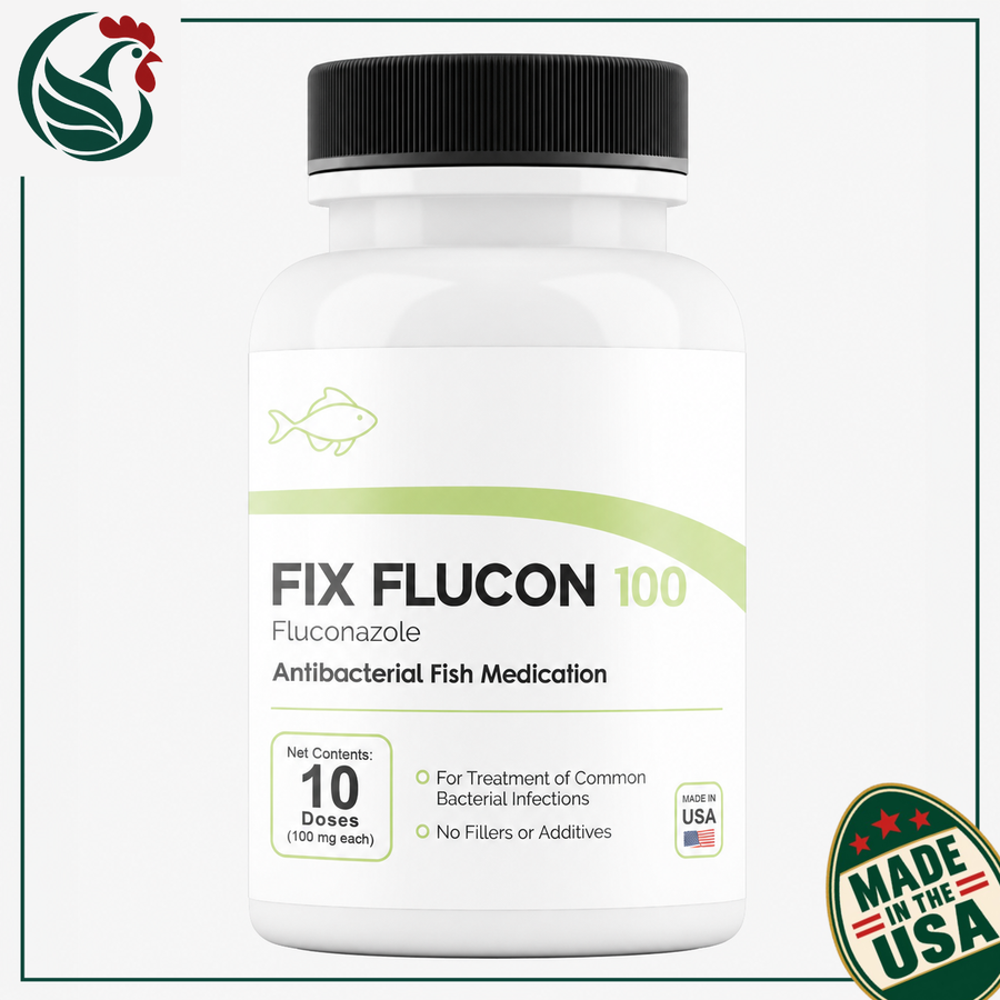 Fish Flucon Fluconazole 100mg – 10 Capsules