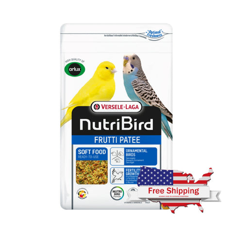 Frutti Patee (Versele-Laga) Nutritious Omega-3 Food for Budgies | Chicken Antibiotics
