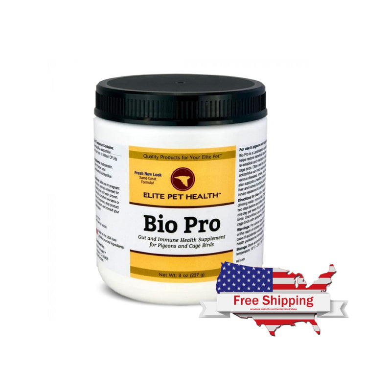 Bio Pro (Elite Pet) Acidophilus for Birds and Pigeon Probiotic Solution | Chicken Antibiotics