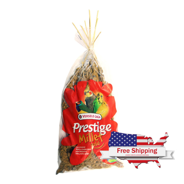 Prestige Gold Millet (Versele Laga) Premium Millet Seeds for Birds | Chicken Antibiotics