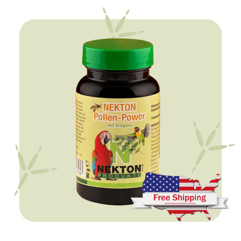 NEKTON-Pollen-Power with Oregano – Immune & Vitality Boost for Birds - 90g | Chicken Antibiotics