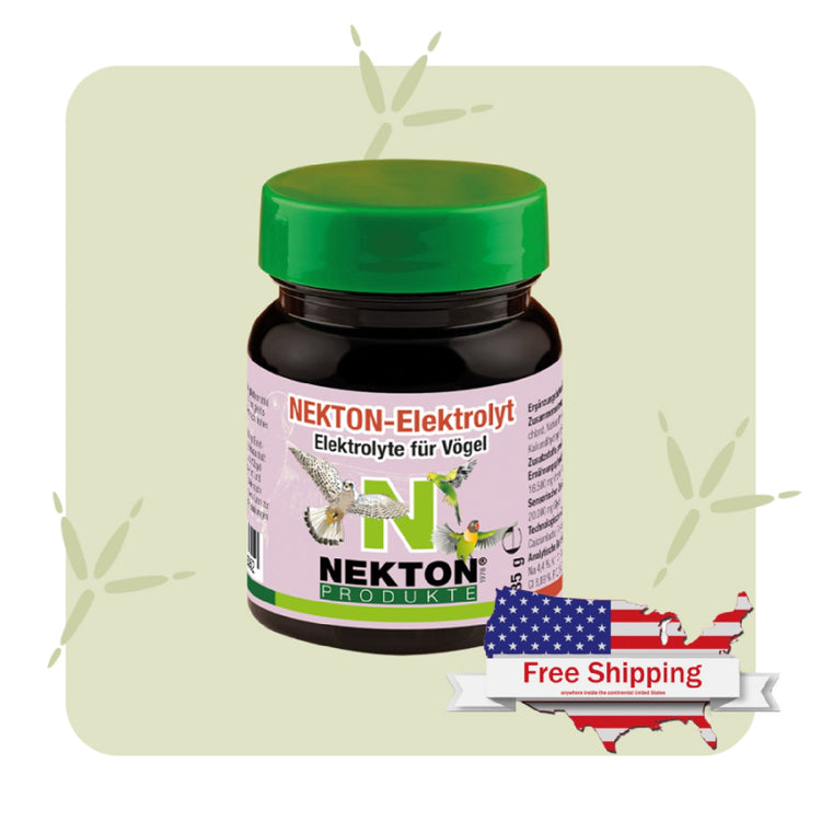 NEKTON-Elektrolyt Electrolyte Supplement for Birds – Hydration & Recovery Support - 35g | Chicken Antibiotics