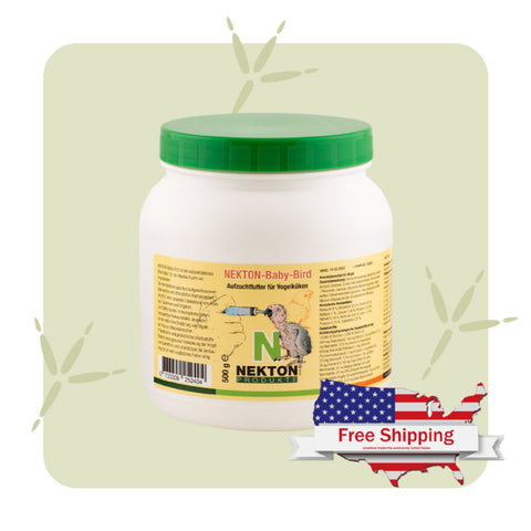 NEKTON-Baby-Bird – Complete Hand-Rearing Feed for Baby Birds - 500g | Chicken Antibiotics