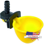 C-50 Auto-Fill Water Cup (Copele) - Auto Fill Chicken Waterer / Automatic Pigeon Waterer - AUTO DRINKER CUP | Chicken Antibio
