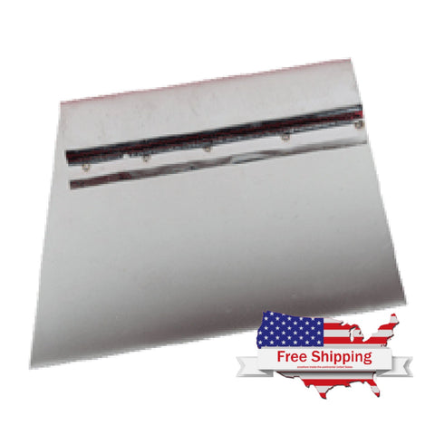Hand Scraper (Crown) Stainless Steel Bird Poop Scraper | Chicken Antibiotics
