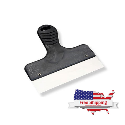 Stainless Steel Bird Cage Scraper - Durable Metal Scraper for Cleaning - 13cm | Chicken Antibiotics