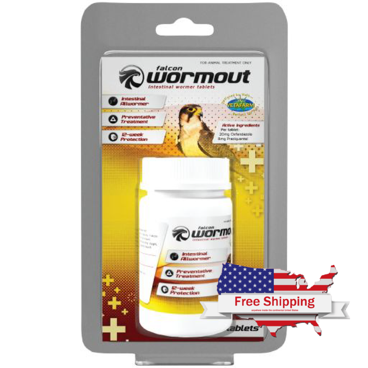 Falcon Wormout | Vetafarm at ChickenAntibiotics.com