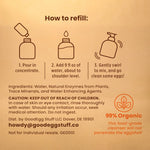 GoodEgg Wash Concentrated Refill - 2 Refill Bottles | Chicken Antibiotics