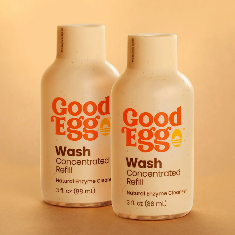 GoodEgg Wash Concentrated Refill - 1 Bottle with Dispenser | Chicken Antibiotics